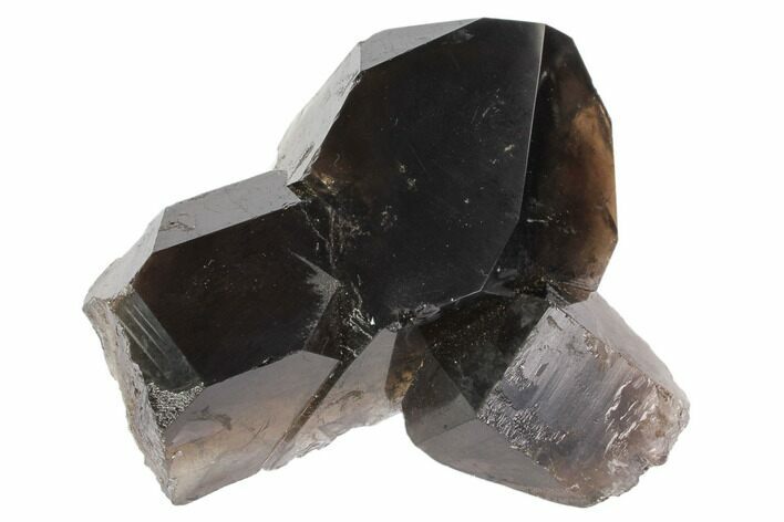 Dark Smoky Quartz Crystal - Brazil #84820